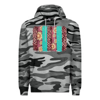 Slate Camo valentine's day floral leopard brushstroke Premium Hoodie - AdoDesignShop