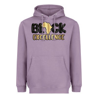 Lavender black excellence Heavyweight Hoodie - MaliasSmallBusiness