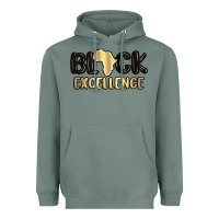 Sage black excellence Heavyweight Hoodie - MaliasSmallBusiness