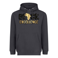 Smoke black excellence Heavyweight Hoodie - MaliasSmallBusiness