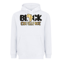 White black excellence Heavyweight Hoodie - MaliasSmallBusiness