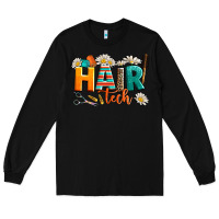 Black hair tech Long Sleeve Tee - AdoDesignShop