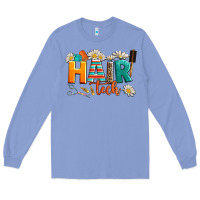 Colony Blue hair tech Long Sleeve Tee - AdoDesignShop