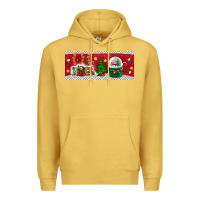 Antique Gold noel Premium Hoodie - BundleAndBundleShop