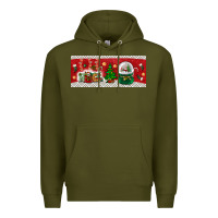 Army Green noel Premium Hoodie - BundleAndBundleShop