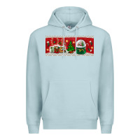Blue Mist noel Premium Hoodie - BundleAndBundleShop