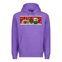 Purple noel Premium Hoodie - BundleAndBundleShop