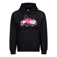 Black in october we wear pink Urban Hoodie - RanaPortraitStore