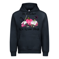 Navy in october we wear pink Urban Hoodie - RanaPortraitStore