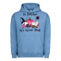 Pigment Pebble Blue in october we wear pink Urban Hoodie - RanaPortraitStore