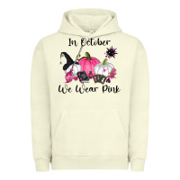 Pigment Pistachio in october we wear pink Urban Hoodie - RanaPortraitStore