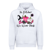 White in october we wear pink Urban Hoodie - RanaPortraitStore