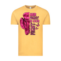 Vintage Mustard Her Fight Is Our Fight Cancer Vintage Tee - texasbilliewilder