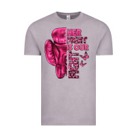 Vintage Zinc Her Fight Is Our Fight Cancer Vintage Tee - texasbilliewilder