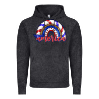 Vintage Black America rainbow Vintage Hoodie - texasbilliewilder