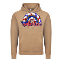 Vintage Coffee America rainbow Vintage Hoodie - texasbilliewilder