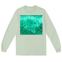 Matcha green glitter Long Sleeve Tee - JahusDesignShop