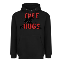 Black free hugs Heavyweight Hoodie - MaliasSmallBusiness
