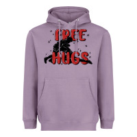 Lavender free hugs Heavyweight Hoodie - MaliasSmallBusiness