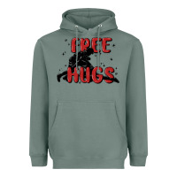 Sage free hugs Heavyweight Hoodie - MaliasSmallBusiness