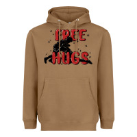 Toasted Coconut free hugs Heavyweight Hoodie - MaliasSmallBusiness