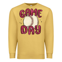Antique Gold game day baseball Premium Sweatshirt - MaliasSmallBusiness