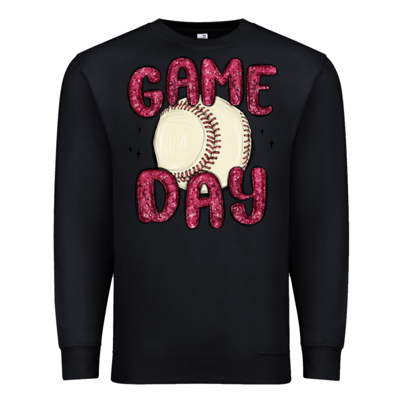 Game Day Baseball Premium Sweatshirt by MaliasSmallBusiness | Teevron