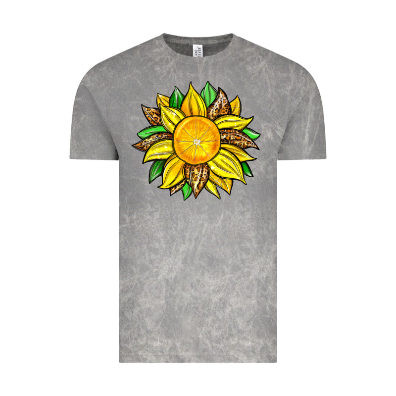 Lemon Sunflower Vintage Tee by Zillion Design Studio | Teevron