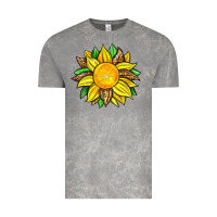 Cloud Rock lemon sunflower Vintage Tee - Zillion Design Studio