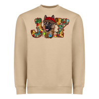 Mushroom german shepherd christmas joy Heavyweight Sweatshirt - RanaPortraitStore