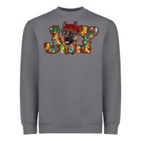 Storm german shepherd christmas joy Heavyweight Sweatshirt - RanaPortraitStore