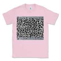 Bubblegum Pink grey leopard Classic Tee - JahusDesignShop