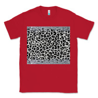 Red grey leopard Classic Tee - JahusDesignShop