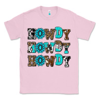 Bubblegum Pink howdy howdy howdy Classic Tee - AdoDesignShop
