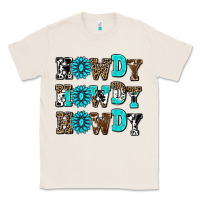Natural howdy howdy howdy Classic Tee - AdoDesignShop