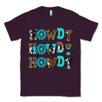 Plum howdy howdy howdy Classic Tee - AdoDesignShop