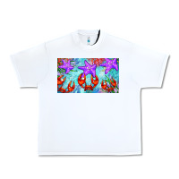 White crab and starfish  cup Urban Heavy Tee - BarkalooDesign