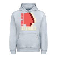 Heather Grey Women's Angeles Los Angeles Urban Hoodie - Bettercallsaul