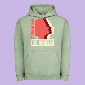Women's Angeles Los Angeles Urban Hoodie Designed By Bettercallsaul