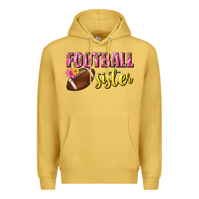 Football Sister Premium Hoodie by BundleAndBundleShop | Teevron