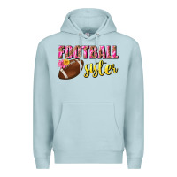 Blue Mist football sister Premium Hoodie - BundleAndBundleShop