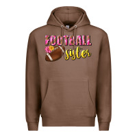 Chestnut football sister Premium Hoodie - BundleAndBundleShop