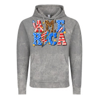 Cloud Rock America with lightning bolt Vintage Hoodie - texasbilliewilder