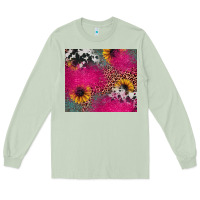 Matcha pink glitter leopard cowhide Long Sleeve Tee - JahusDesignShop