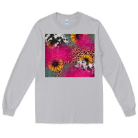 Moon Dust pink glitter leopard cowhide Long Sleeve Tee - JahusDesignShop