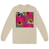 Mushroom pink glitter leopard cowhide Long Sleeve Tee - JahusDesignShop