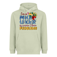 Matcha im a math teacher of course i have problems Heavyweight Hoodie - MaliasSmallBusiness