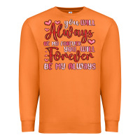 Carrot you will always be my forever you will forever be Premium Sweatshirt - MaliasSmallBusiness