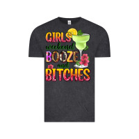 Vintage Black girls weekend booze and bitches Vintage Tee - Zillion Design Studio