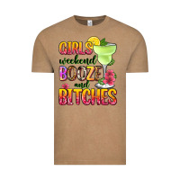 Vintage Coffee girls weekend booze and bitches Vintage Tee - Zillion Design Studio
